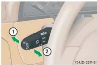 Mercedes-Benz M-Class (2004) - Combination switch - 1
