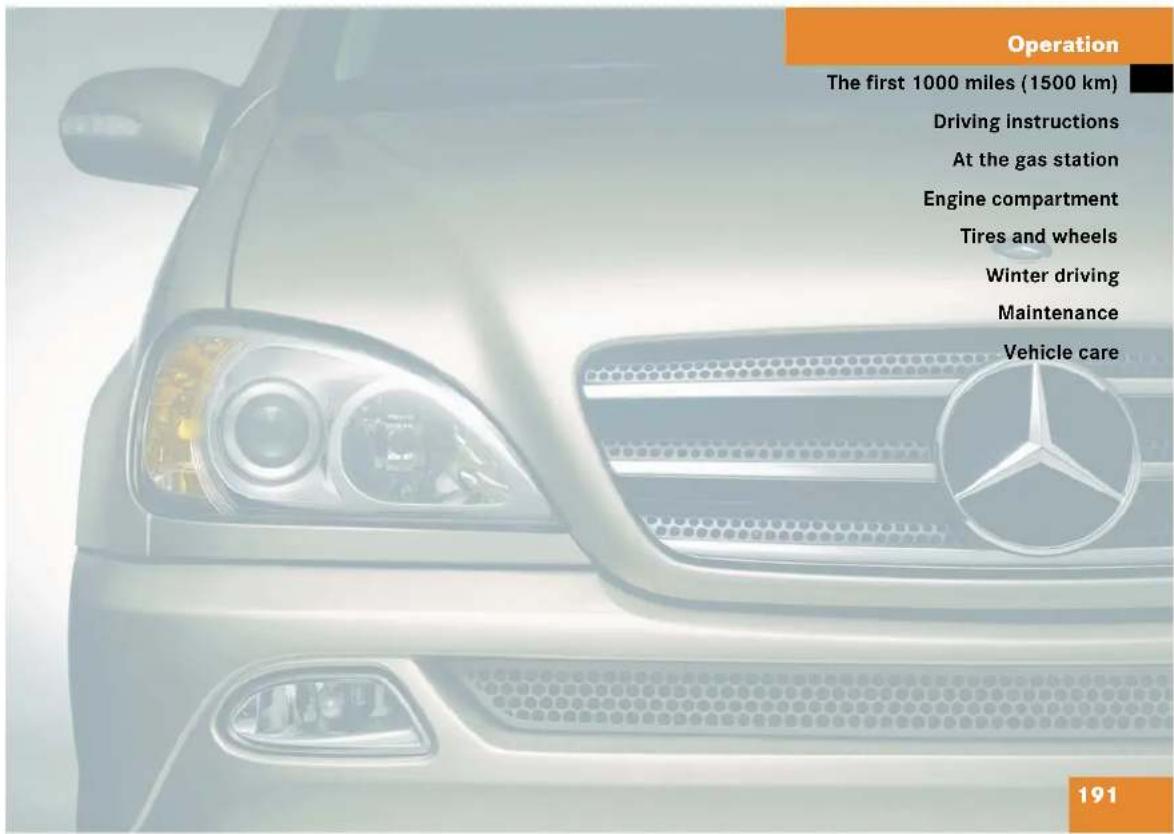 Mercedes-Benz M-Class (2004) - Setting CAN-French - 1