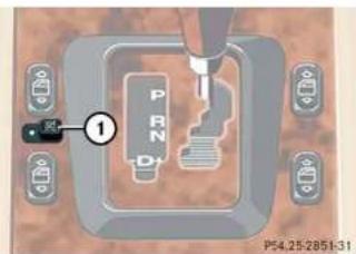 Mercedes-Benz M-Class (2004) - Blocking of rear door window operation - 1