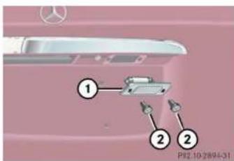 Mercedes-Benz M-Class (2004) - Replacing bulbs - 2