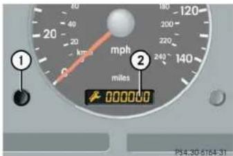 Mercedes-Benz M-Class (2004) - ▼ Maintenance - 1