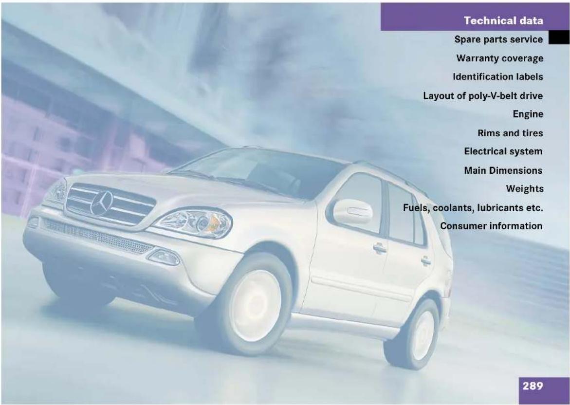 Mercedes-Benz M-Class (2004) - Removing/installing cover - 1