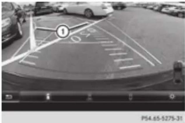 Mercedes-Benz GLE-Class AMG (2017) - "Reverse parking" function - 4