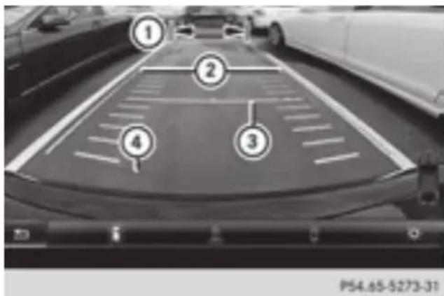 Mercedes-Benz GLE-Class AMG (2017) - "Reverse parking" function - 1