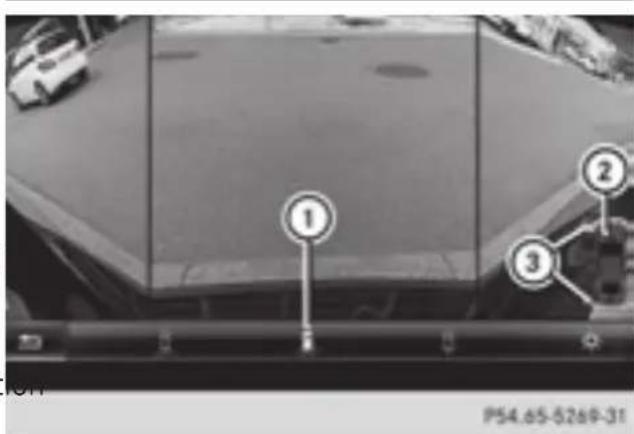 Mercedes-Benz GLE-Class AMG (2017) - "Reverse parking" function - 7