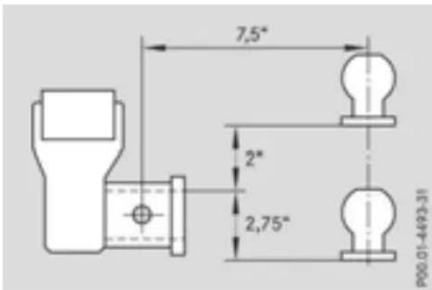 Mercedes-Benz GLE-Class Hybrid (2017) - Mounting dimensions - 2