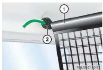 Mercedes-Benz G-Class (2004) - Installation behind rear seat bench - 1