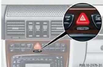 Mercedes-Benz G-Class (2004) - BabySmart™ airbag deactivation system - 1