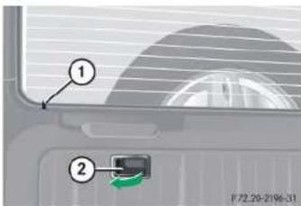 Mercedes-Benz G-Class (2004) - Locking and unlocking - 1