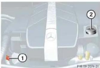 Mercedes-Benz G-Class (2004) - Engine compartment - 1