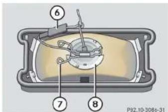 Mercedes-Benz G-Class (2004) - Fog lamp bulb - 1