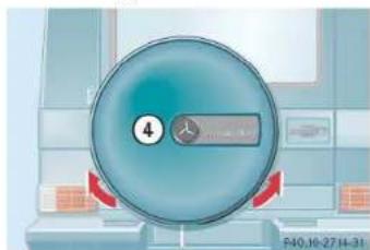 Mercedes-Benz G-Class (2004) - Spare wheel - 2