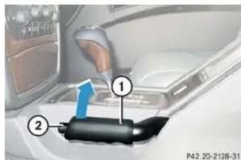Mercedes-Benz G-Class (2004) - Parking brake - 1