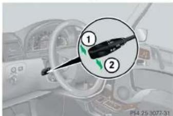 Mercedes-Benz G-Class (2004) - Combination switch - 1