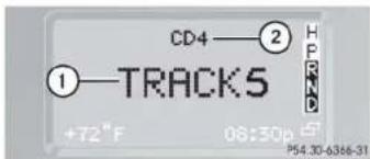 Mercedes-Benz G-Class (2004) - Operate the CD player - 1