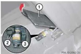 Mercedes-Benz G-Class (2004) - Vehicle jack - 1