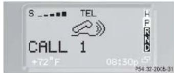 Mercedes-Benz G-Class (2004) - Answering a call - 1