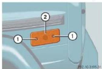 Mercedes-Benz G-Class (2004) - Side marker lamp - 1