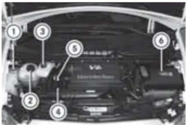 Mercedes-Benz V-Class (2011) - エンジンルーム - 1