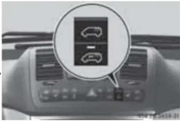 Mercedes-Benz V-Class (2011) - 手動でフロントルームランプを消灯する - 1