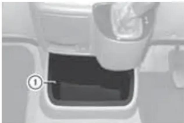 Mercedes-Benz V-Class (2011) - 小物入れを閉じる - 1