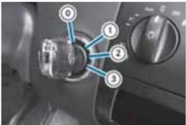 Mercedes-Benz V-Class (2011) - エンジンスイッチ - 1