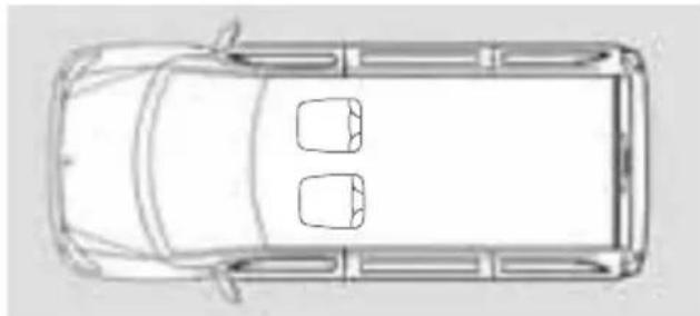 Mercedes-Benz V-Class (2011) - シート配置の例 - 6