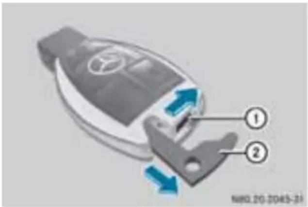 Mercedes-Benz V-Class (2011) - 助手席ドアの解錠 / 施錠 - 1