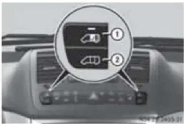 Mercedes-Benz V-Class (2011) - 挟み込み防止機能 - 2
