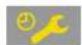 Mercedes-Benz SL-Class (2002) - Additional function indicator lamps (in the odometer display) - 3