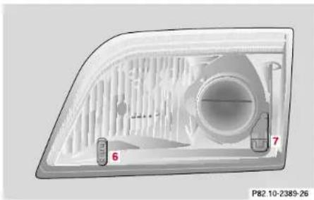 Mercedes-Benz SL-Class (2002) - 248Exterior lamps - 2