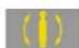 Mercedes-Benz SL-Class (2002) - Indicator lamps in the instrument cluster - 9