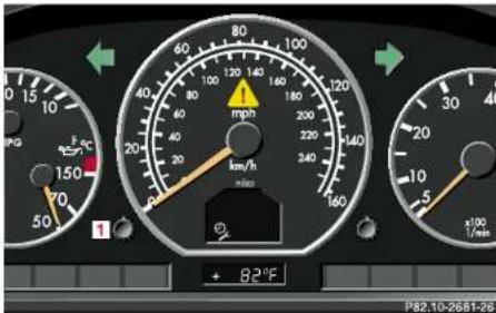 Mercedes-Benz SL-Class (2002) - Tachometer - 1