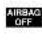 Mercedes-Benz SL-Class (2002) - Passenger airbag indicator lamp - 1