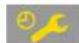 Mercedes-Benz SL-Class (2002) - Additional function indicator lamps (in the odometer display) - 3