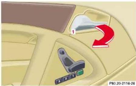Mercedes-Benz SL-Class (2002) - Doors - 2