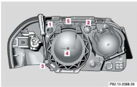 Mercedes-Benz SL-Class (2002) - 248Exterior lamps - 1
