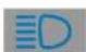 Mercedes-Benz SL-Class (2002) - High beam indicator lamp - 1