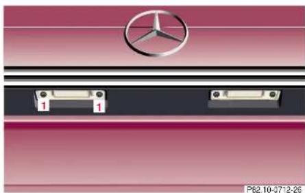 Mercedes-Benz SL-Class (2002) - 250Exterior lamps - 3