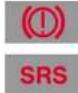 Mercedes-Benz SL-Class (2002) - Indicator lamps in the instrument cluster - 13