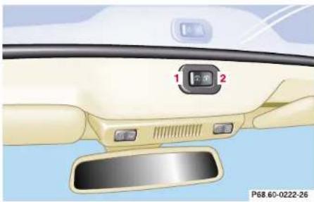 Mercedes-Benz SL-Class (2002) - 122Interior equipment - 1