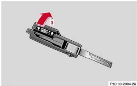Mercedes-Benz SL-Class (2002) - Checking batteries - 1