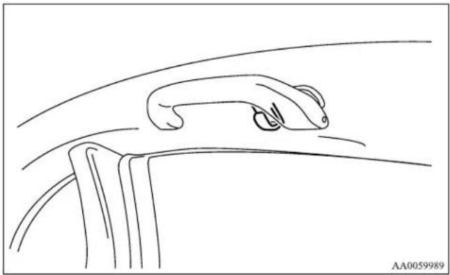 MITSUBISHI Endeavor (2010) - Coat hook - 1