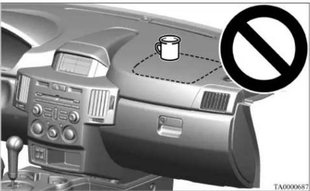 MITSUBISHI Endeavor (2010) - WARNING - 1