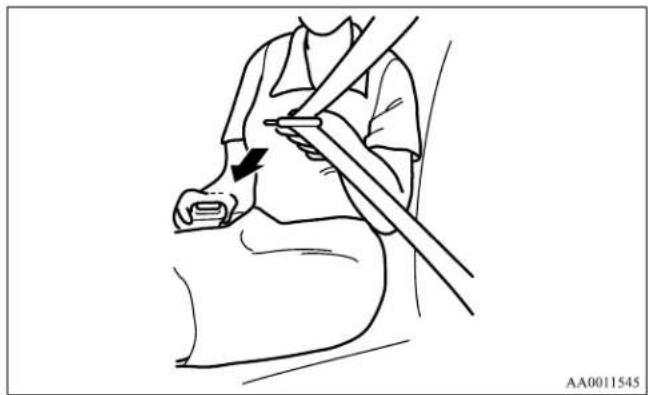 MITSUBISHI Endeavor (2010) - Seat and restraint systems - 1