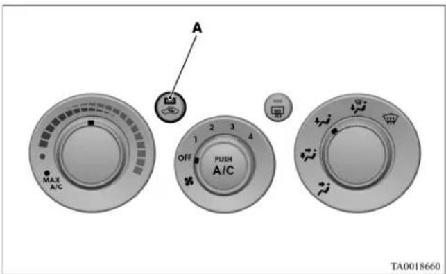 MAX A/C 1 2 3 4 OFF PUSH A/C A TA0018660