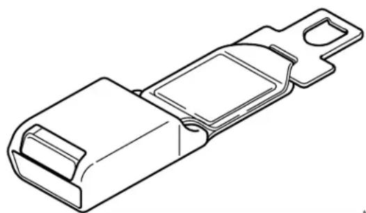 MITSUBISHI Endeavor (2010) - Seat belt extender - 1