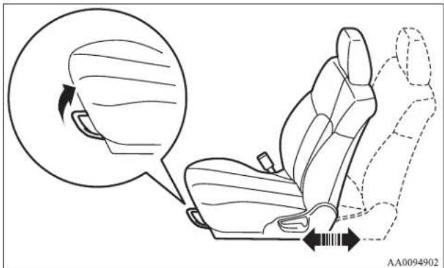 MITSUBISHI Endeavor (2010) - Manual seat - 1