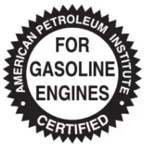 AMERICAN PETROLEUM INSTITUTE FOR GASOLINE ENGINES CERTIFIED