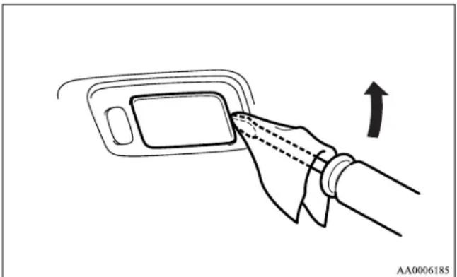 MITSUBISHI Endeavor (2010) - Rear personal lights - 1